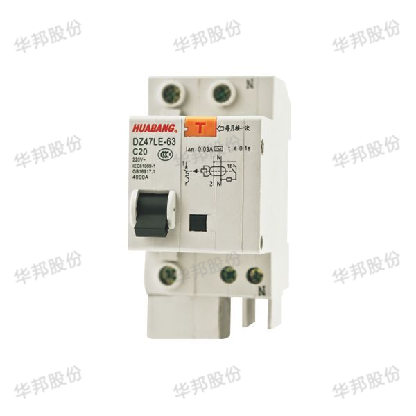 The DZ47LE - 63 series small leakage circuit breakers