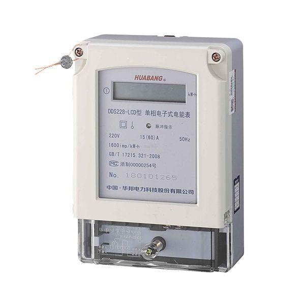 DDS228 single phase electronic energy meter